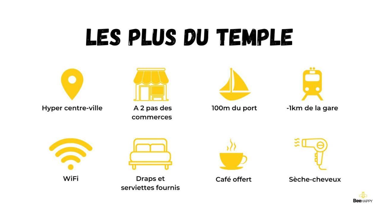 Le Temple De La Rochelle Apartment La Rochelle  Ngoại thất bức ảnh